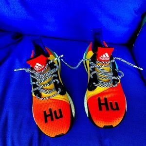 Colorful Hu Adidas’s designer shoes size 7